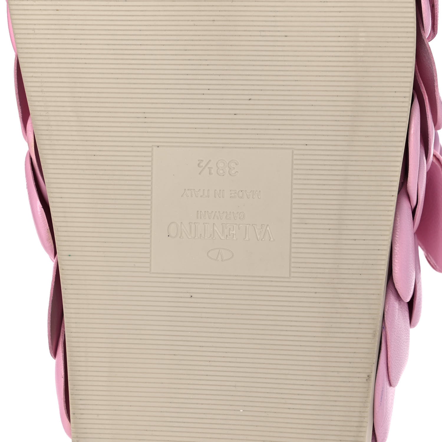 Valentino Garavani Kidskin Atelier 03 Rose Edition Double Buckle Slide Sandals 38.5 Pink Borealis 6 of 9