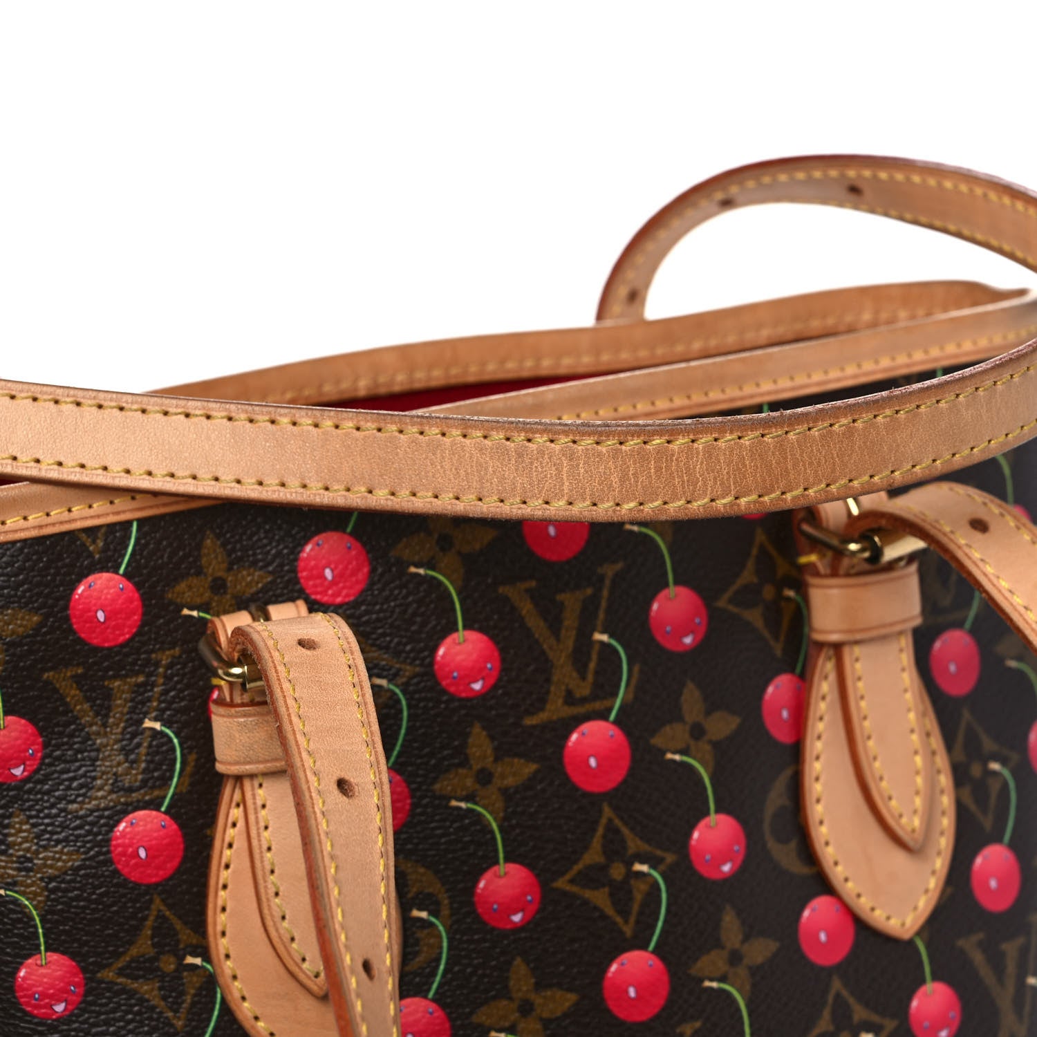 Louis Vuitton Monogram Cerises Bucket Bag 12 of 15