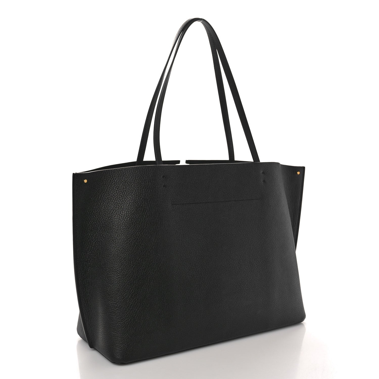 Valentino Garavani Calfskin Large Vlogo Fillme Tote Black 3 of 9