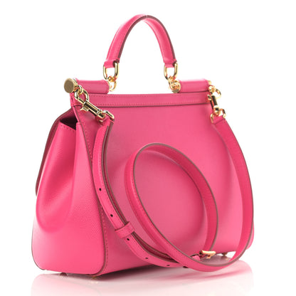 Dolce & Gabbana Dauphine Medium Miss Sicily Satchel Pink 3 of 9