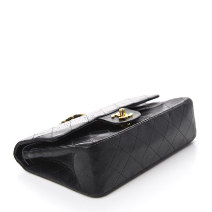 Chanel Lambskin Quilted Small Double Flap Black 4 of 15