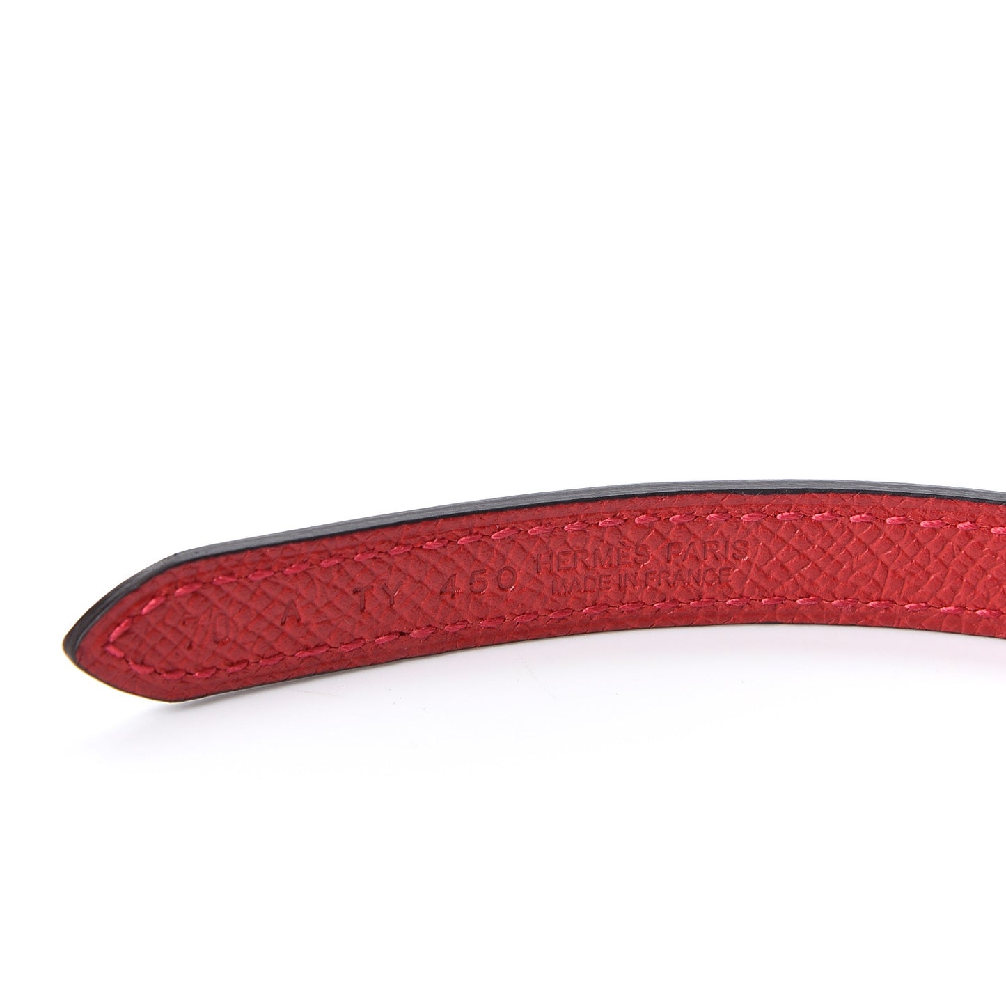 Epsom 13mm Focus Belt 70 Magnolia Rouge Casaque