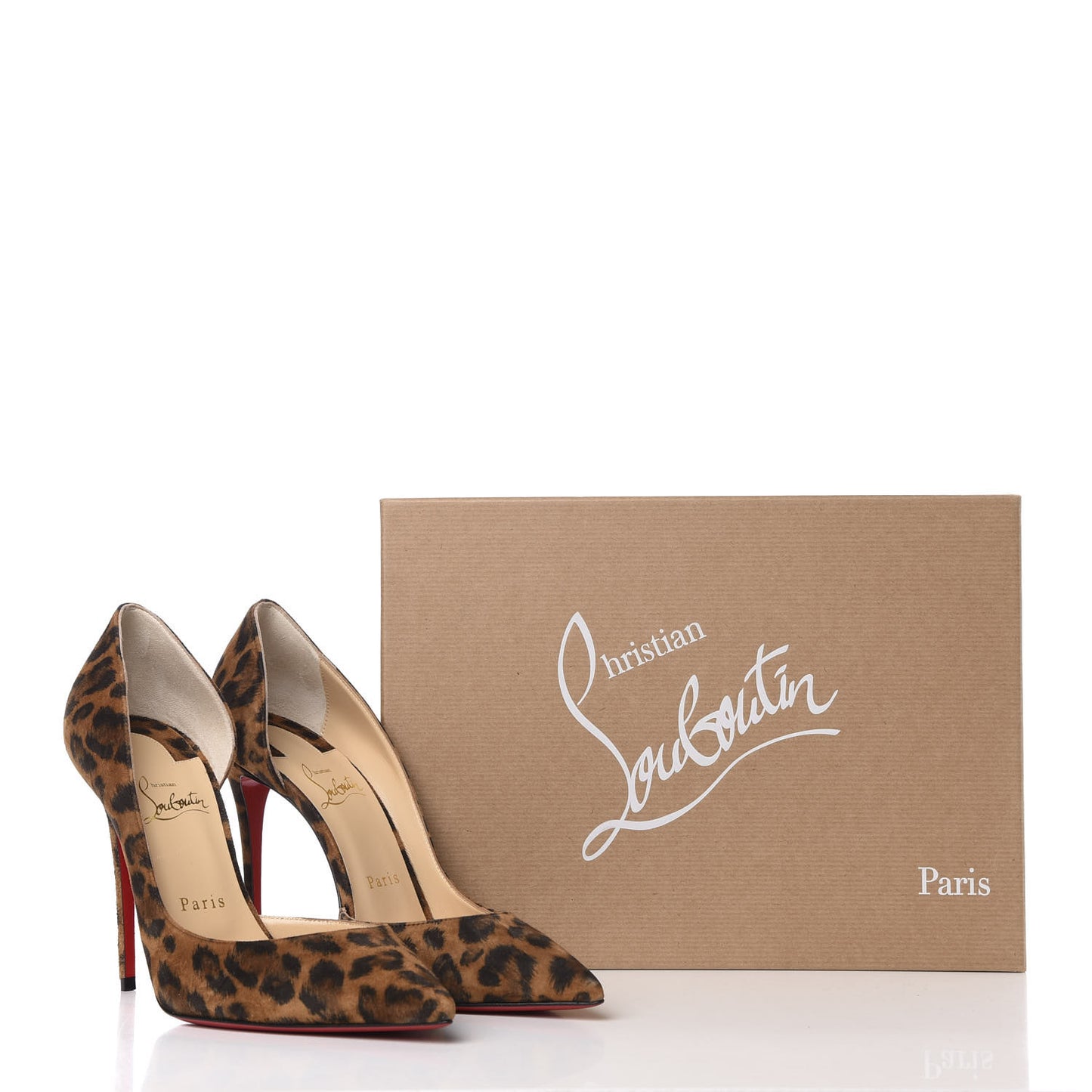 Tissu Leopardino Iriza 100 Pumps 38.5 Brown