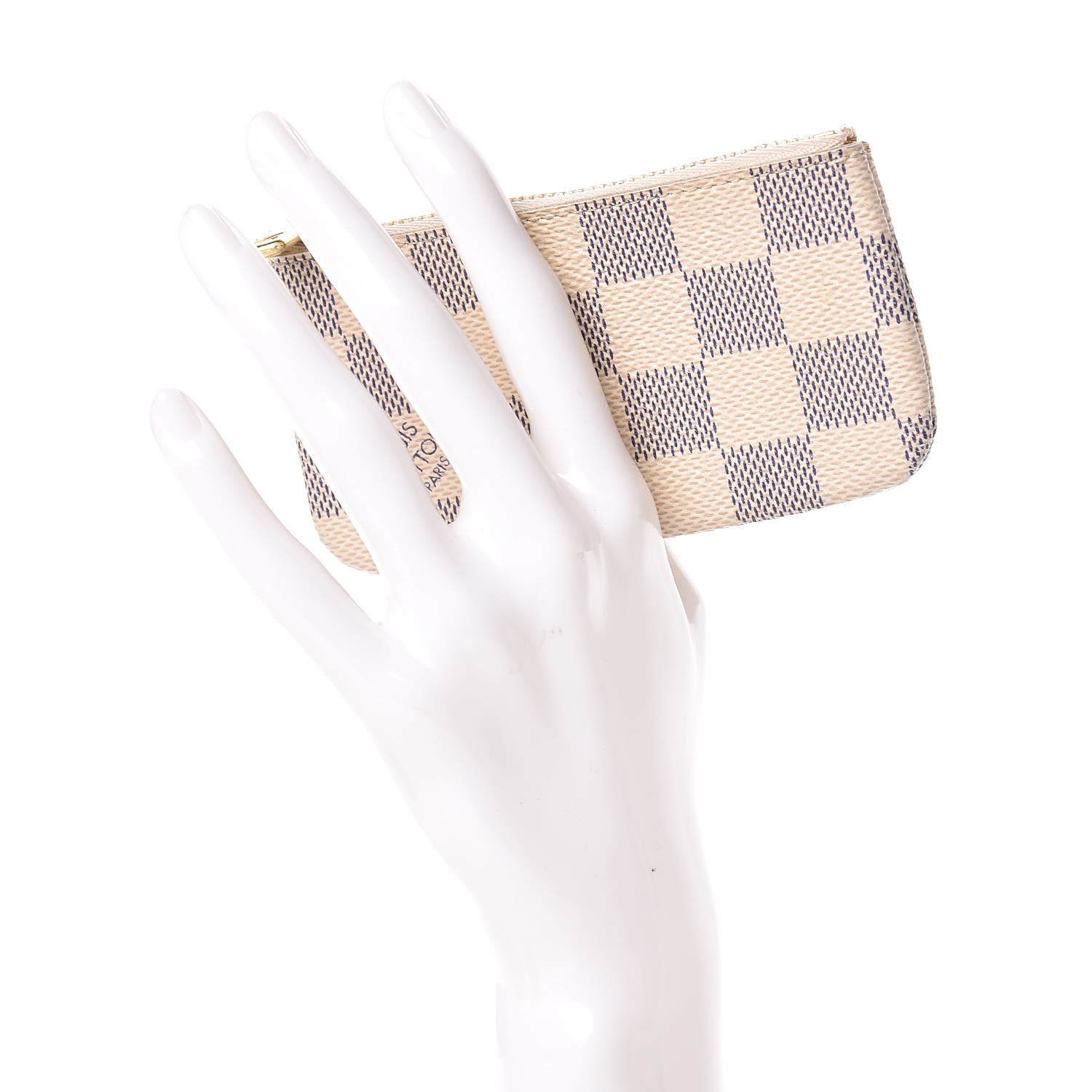 Louis Vuitton Damier Azur Key Pouch 2 of 8