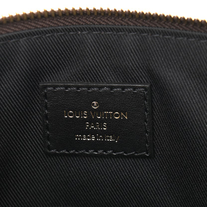 Louis Vuitton Damier Ebene Odeon Tote MM Black 6 of 9