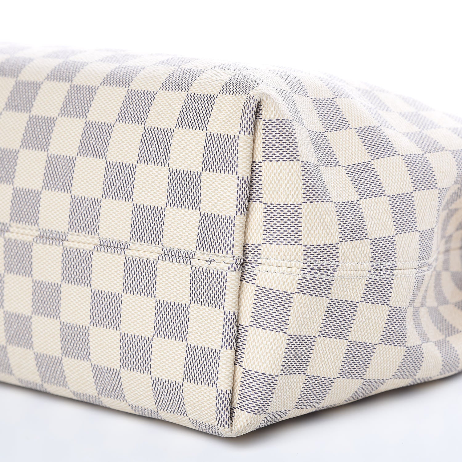 Louis Vuitton Damier Azur Graceful MM Rose Ballerine 10 of 15