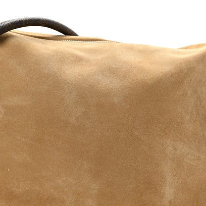 Louis Vuitton Suede Monogram Express MM Hazelnut 7 of 11