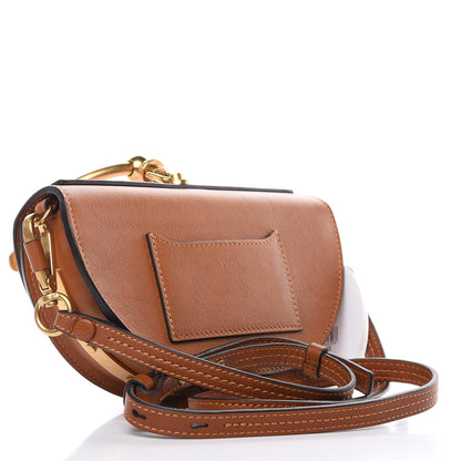 Chloe Calfskin Small Nile Bracelet Minaudiere Bag Caramel 3 of 8