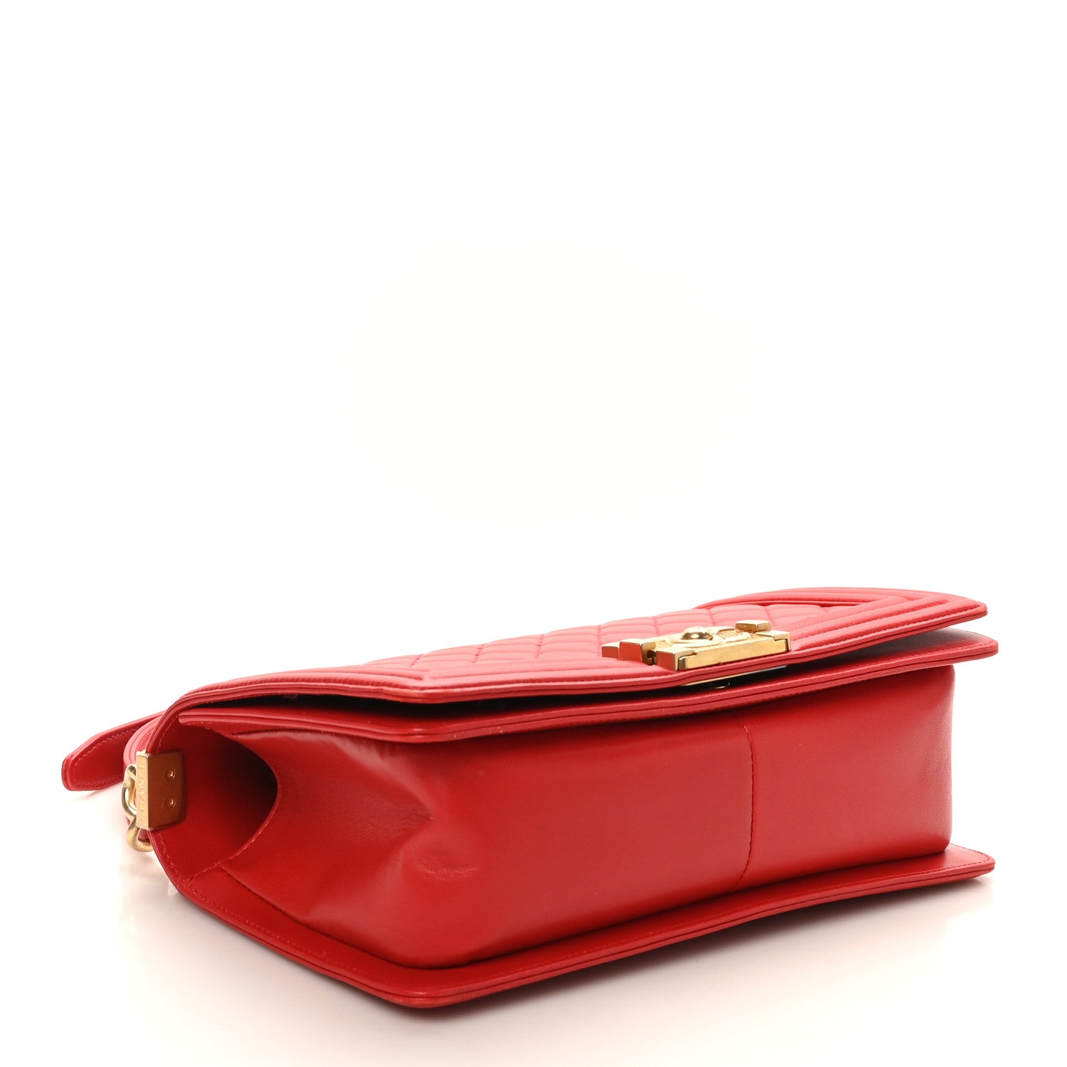 Chanel Lambskin Quilted Medium Boy Flap Red 4 of 10