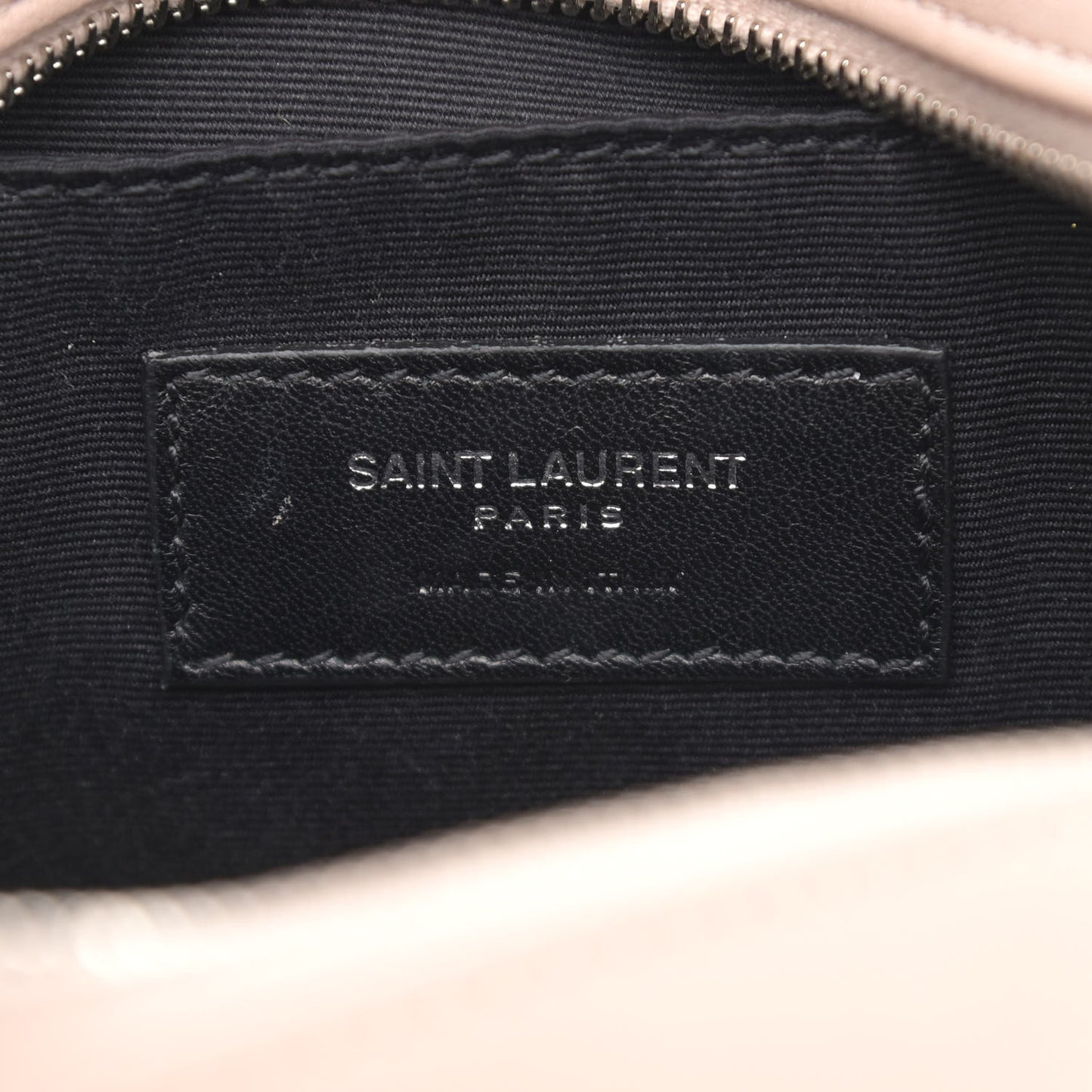 Lambskin Monogram Lou Belt Bag Marble Pink