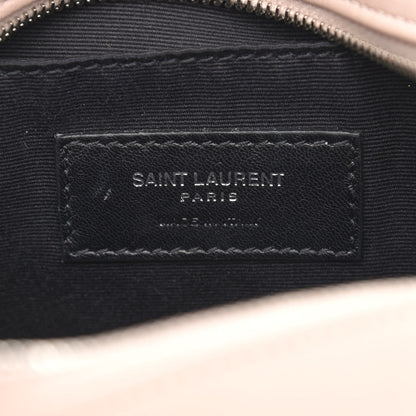 Saint Laurent Lambskin Monogram Lou Belt Bag Marble Pink 6 of 12