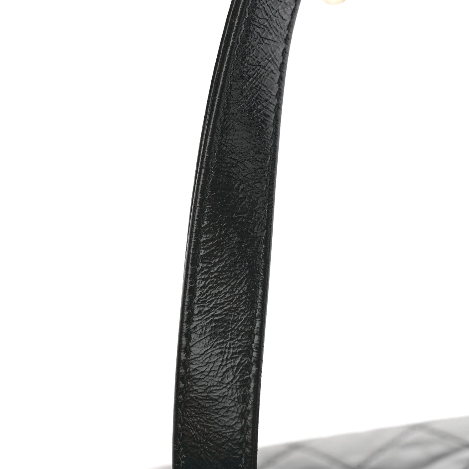 Chanel Aged Calfskin Quilted Large Gabrielle Shopping Tote Black 12 of 12