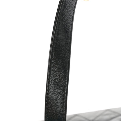 Chanel Aged Calfskin Quilted Large Gabrielle Shopping Tote Black 12 of 12