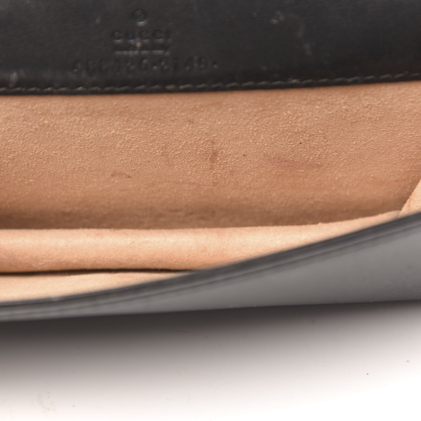 Calfskin Matelasse GG Marmont Mini Bag Black