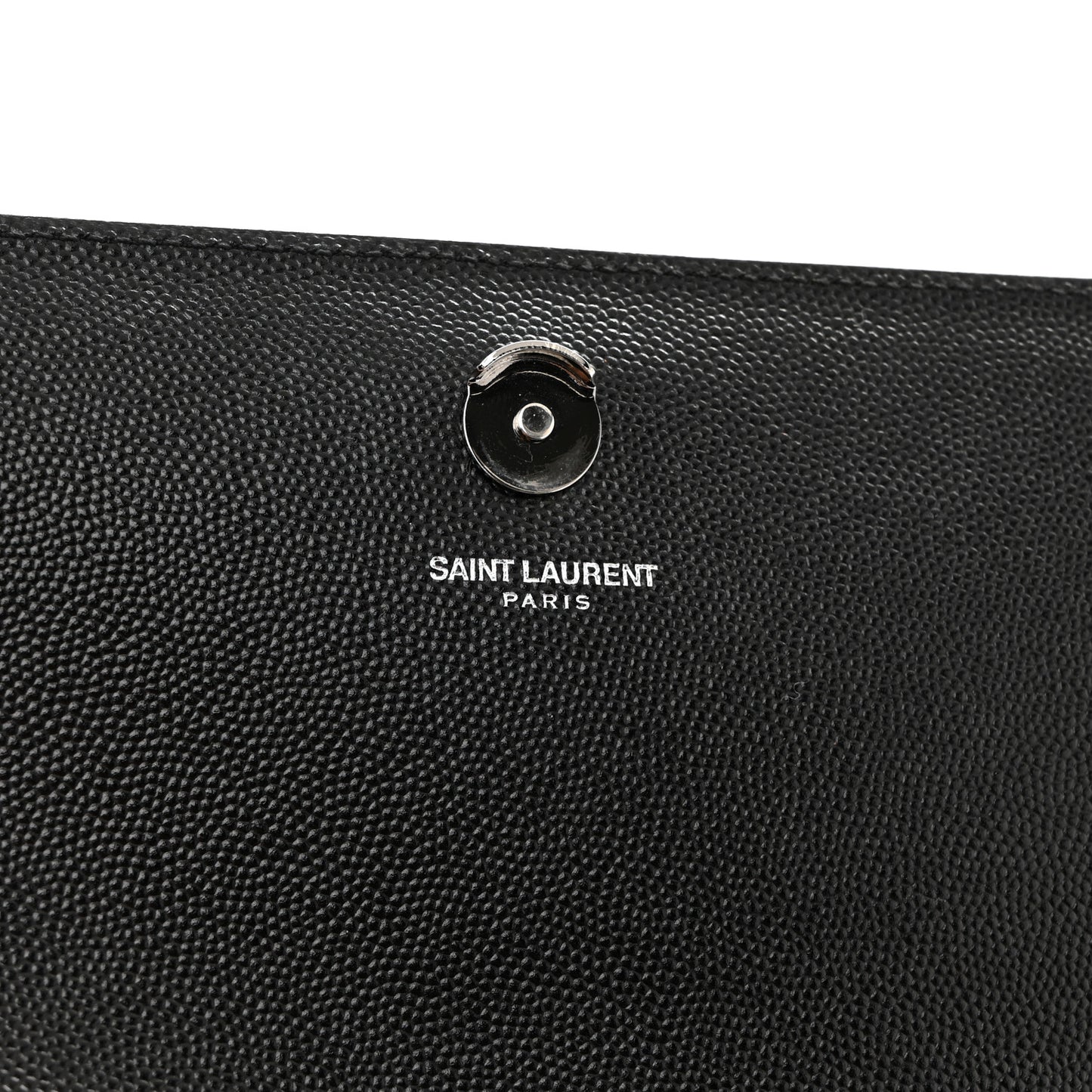 Grain De Poudre Medium Classic Monogram Monochrome Kate Satchel Black