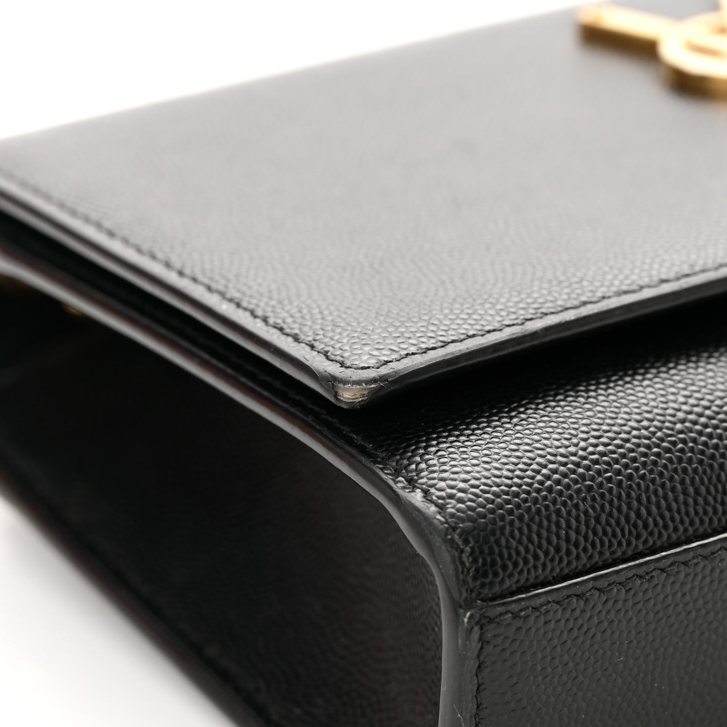 Grain De Poudre Small Monogram Kate Satchel Black