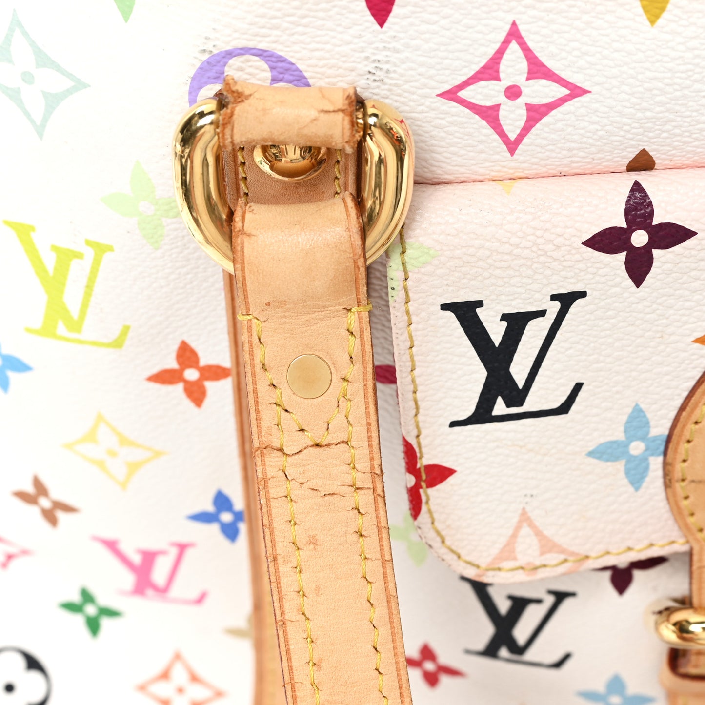 Monogram Multicolor Aurelia MM White