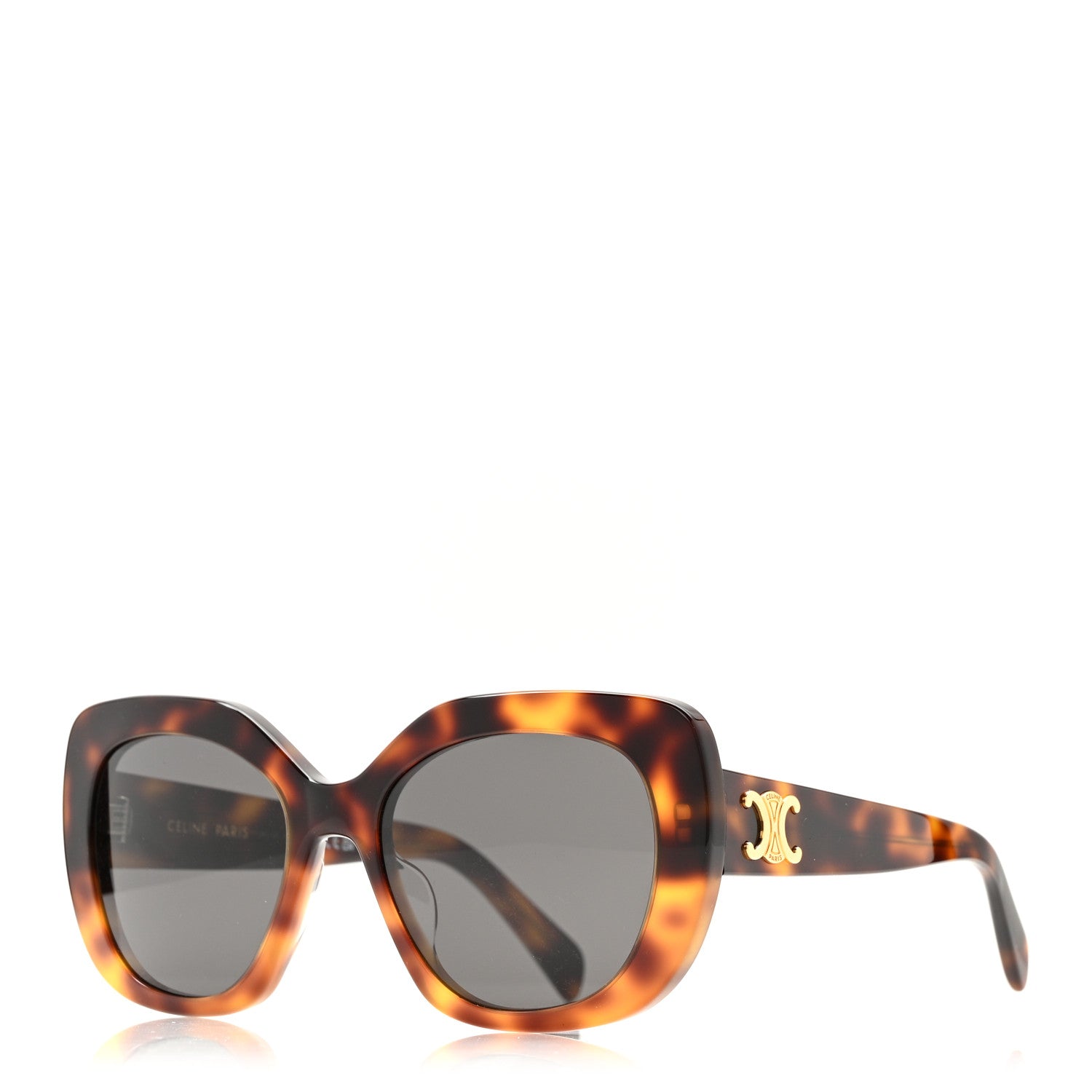Celine Acetate Triomphe 01 Sunglasses CL40226U Gradient Havana 1 of 7