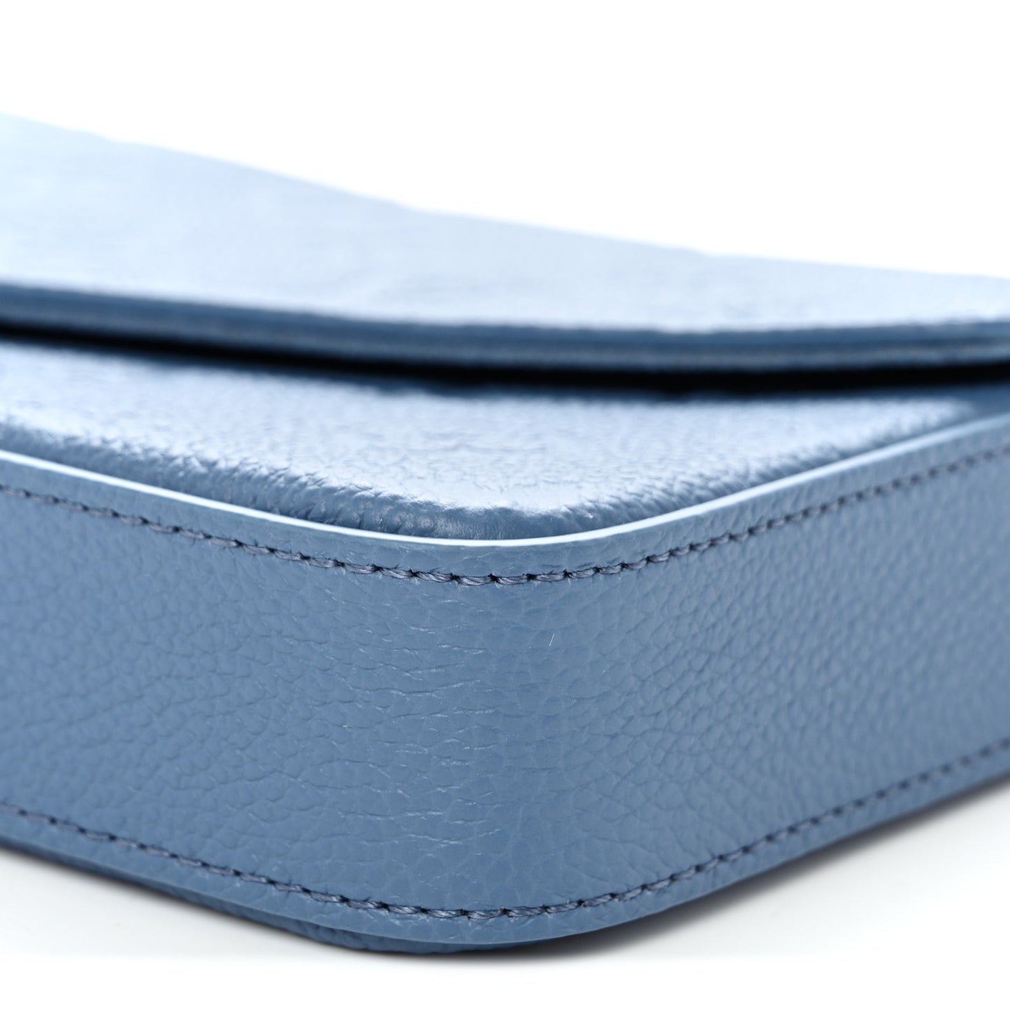 Empreinte Pochette Felicie Chain Wallet Blue Jean