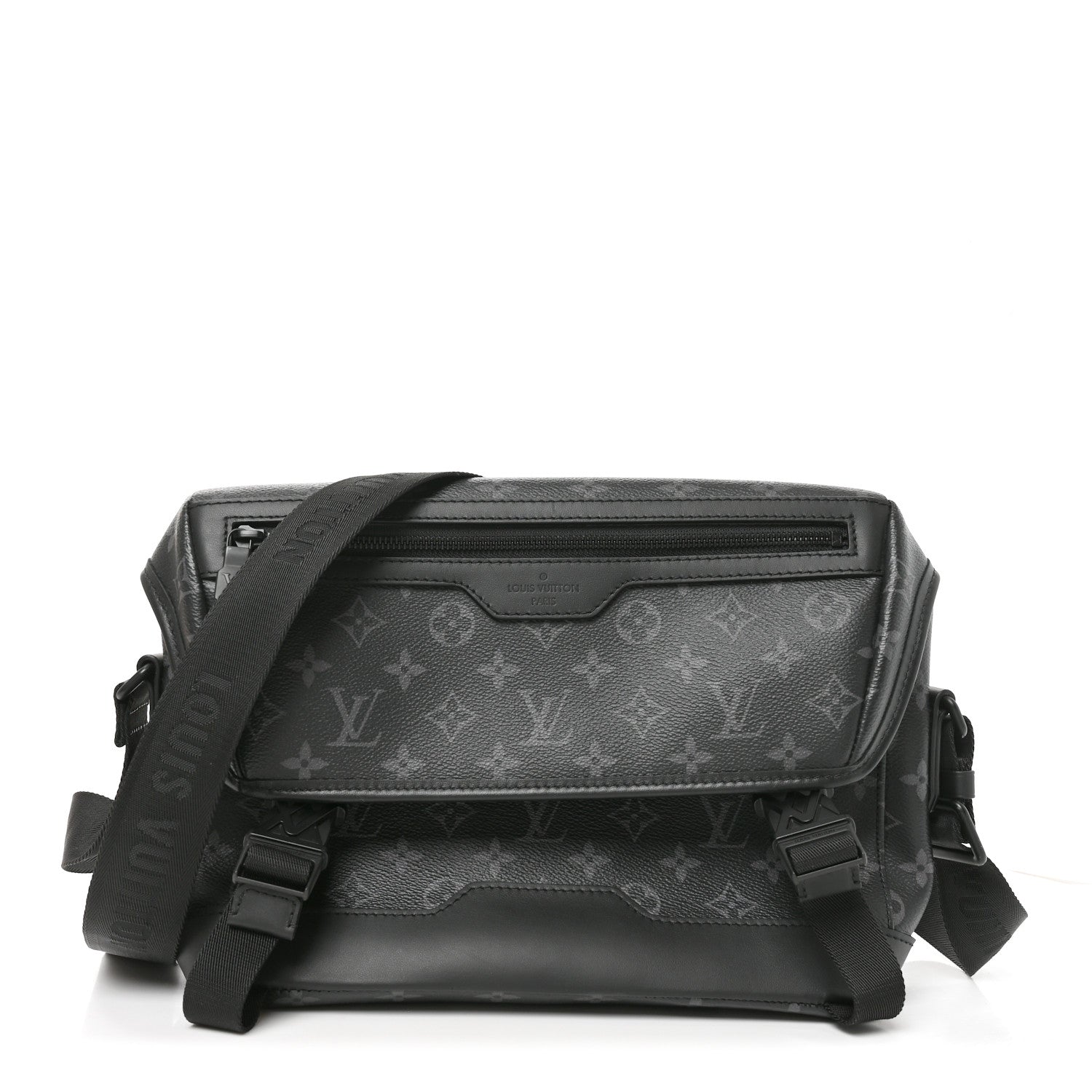 Louis Vuitton Monogram Eclipse Voyager PM Messenger 1 of 9
