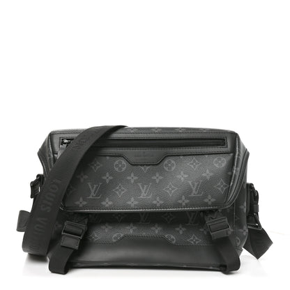 Louis Vuitton Monogram Eclipse Voyager PM Messenger 1 of 9