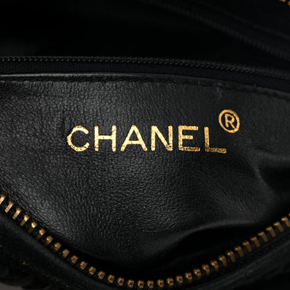 Chanel Suede CC Tassel Camera Case Black 6 of 11