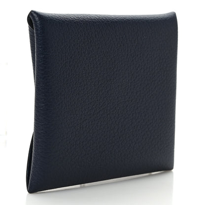 Hermes Evercolor Bastia Coin Purse Bleu Nuit 3 of 7
