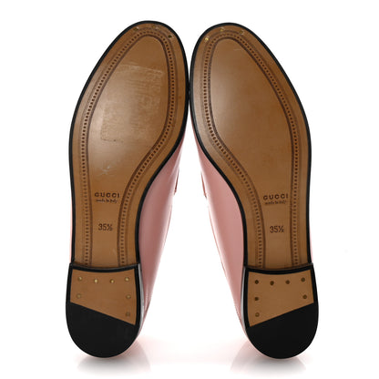 Gucci Lambskin Womens Brixton Horsebit Loafers 35.5 Perfect Pink 6 of 10