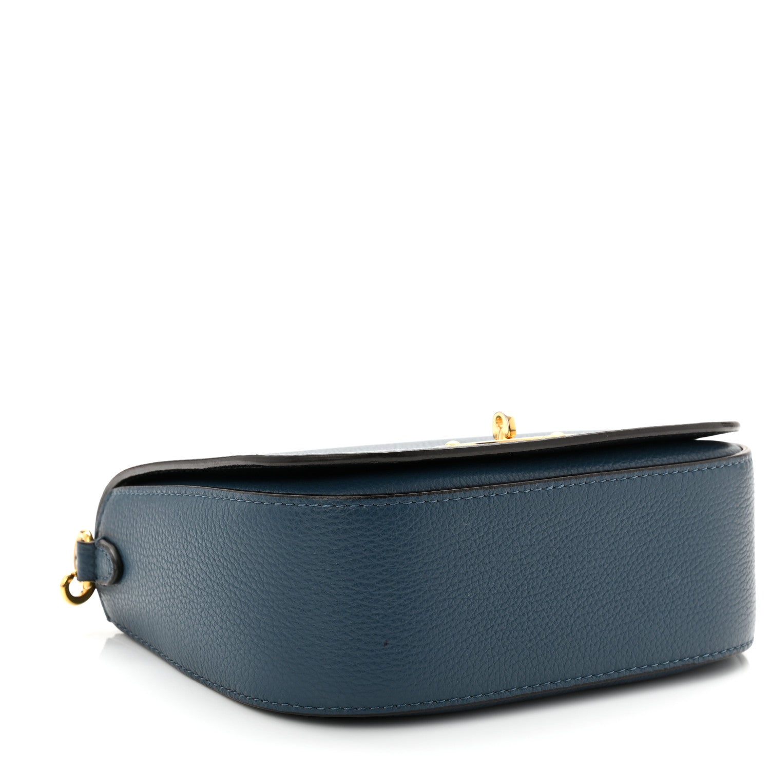 Mulberry Small Classic Grain Calfskin Small Darley Satchel Blue 4 of 10