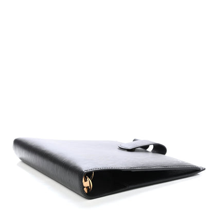 Louis Vuitton Epi Large Ring Agenda Cover Black 3 of 4