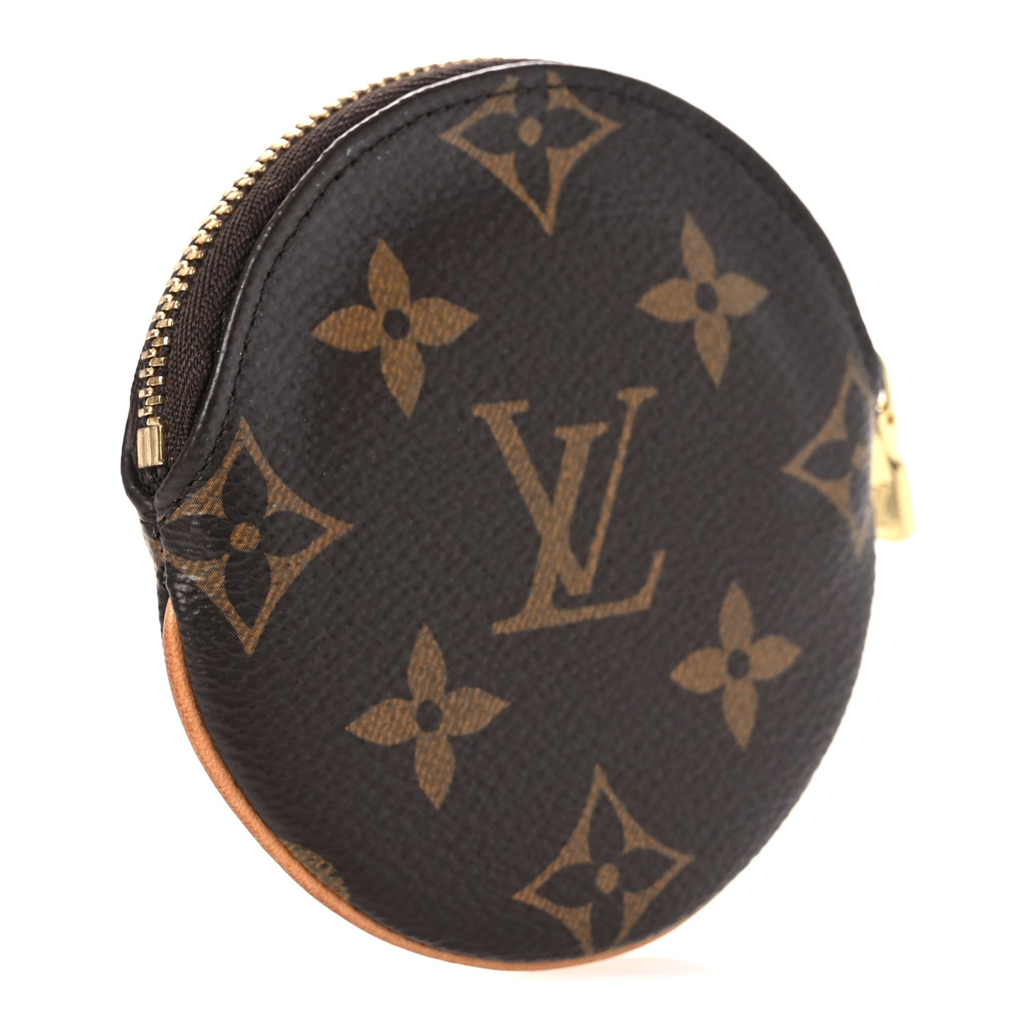 Monogram Round Coin Purse