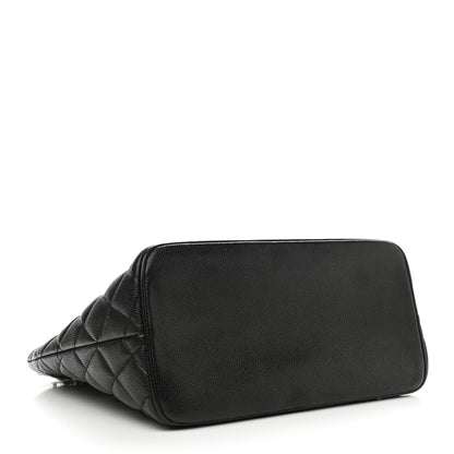 Chanel Caviar Quilted Medallion Tote Black 4 of 10