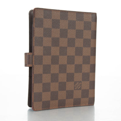 Louis Vuitton Damier Ebene Medium Ring Agenda Cover 3 of 7