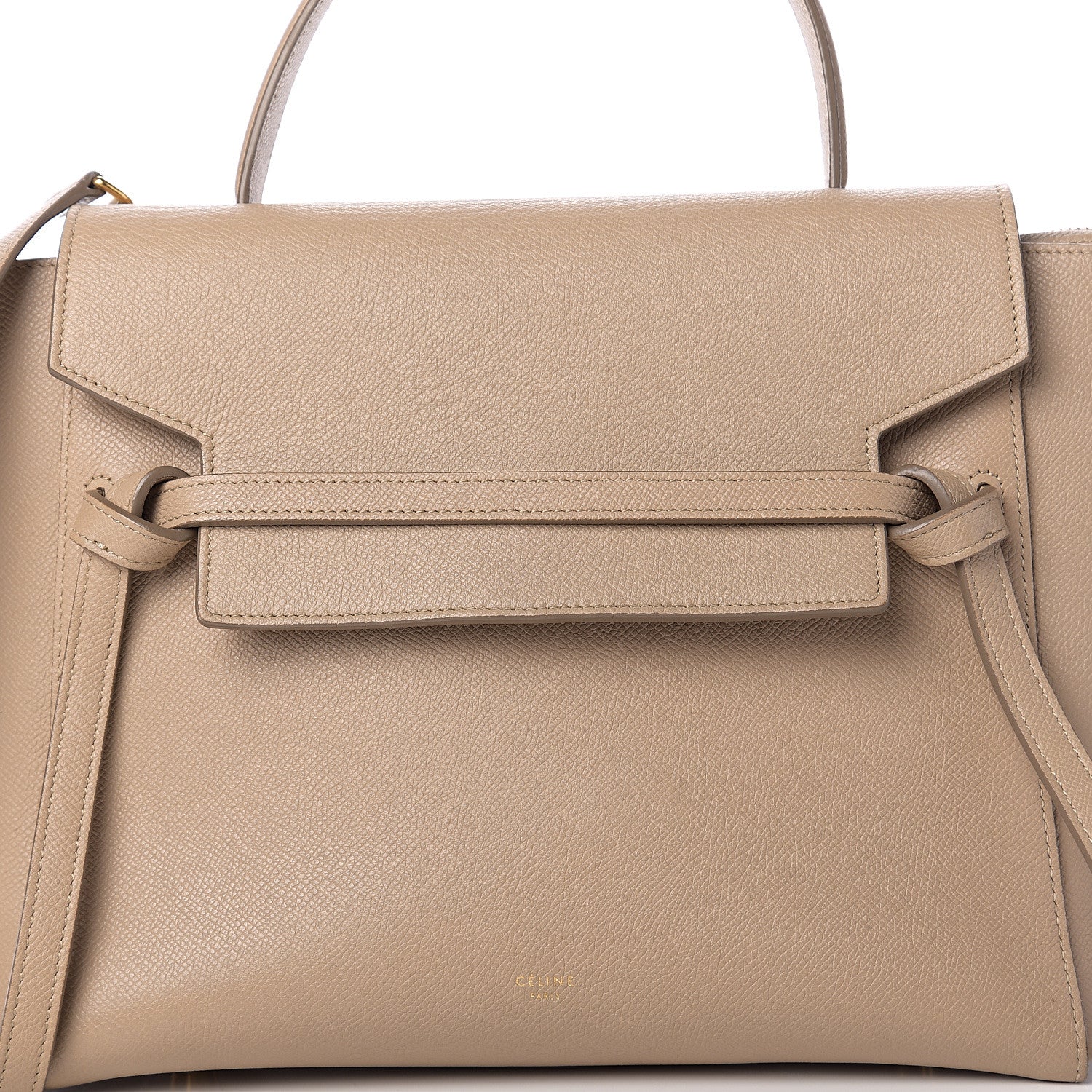 Celine Grained Calfskin Mini Belt Bag Light Taupe 6 of 8