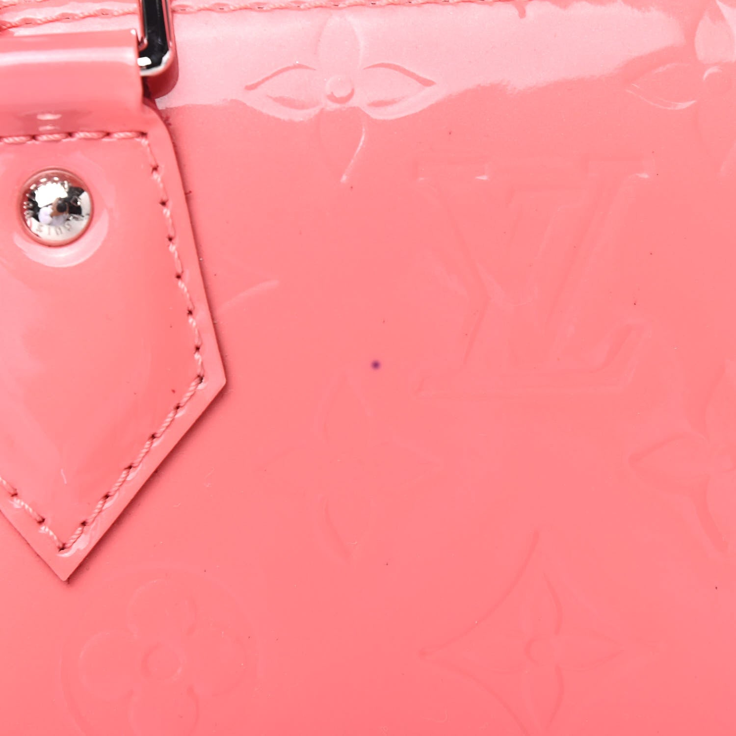 Louis Vuitton Vernis Alma BB Poppy 5 of 5