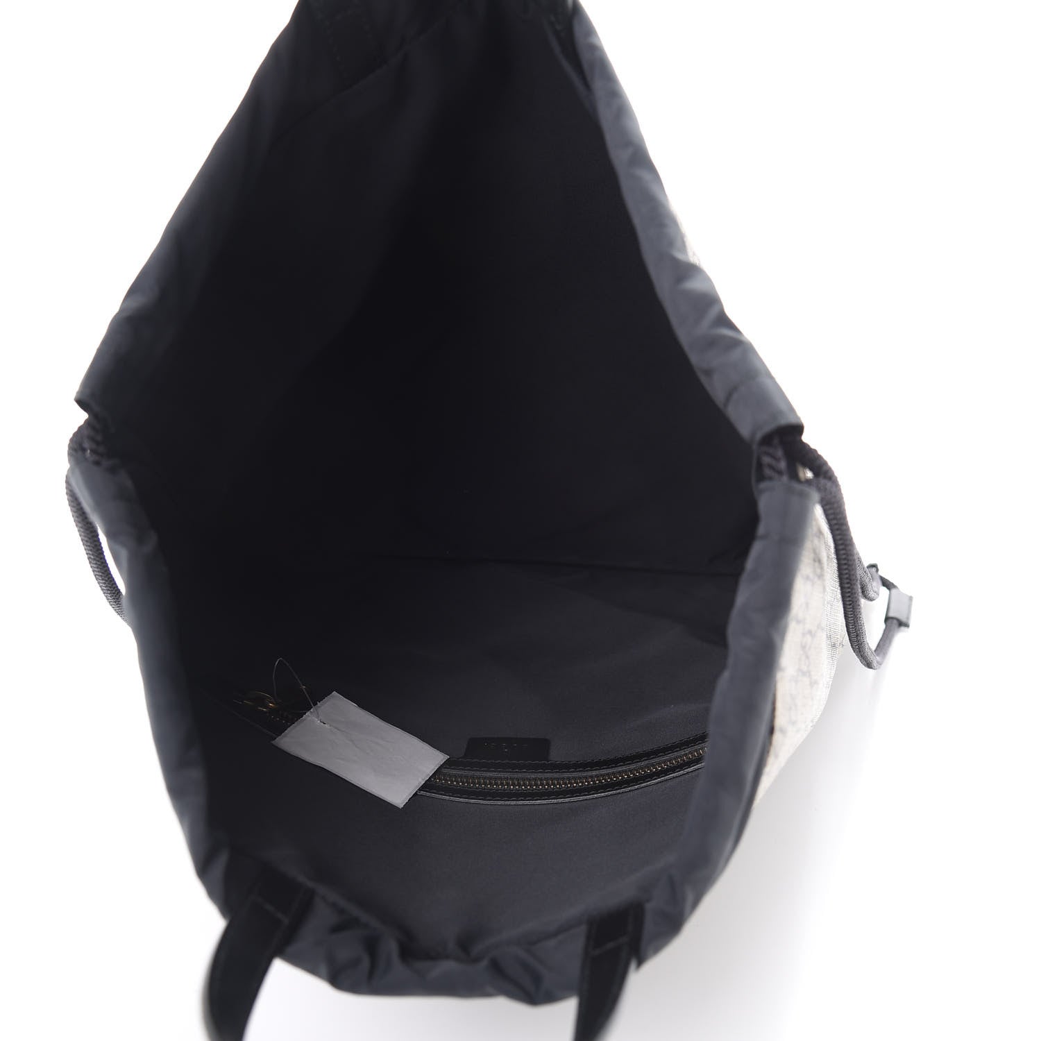 Gucci GG Supreme Monogram Angry Cat Drawstring Backpack 4 of 10