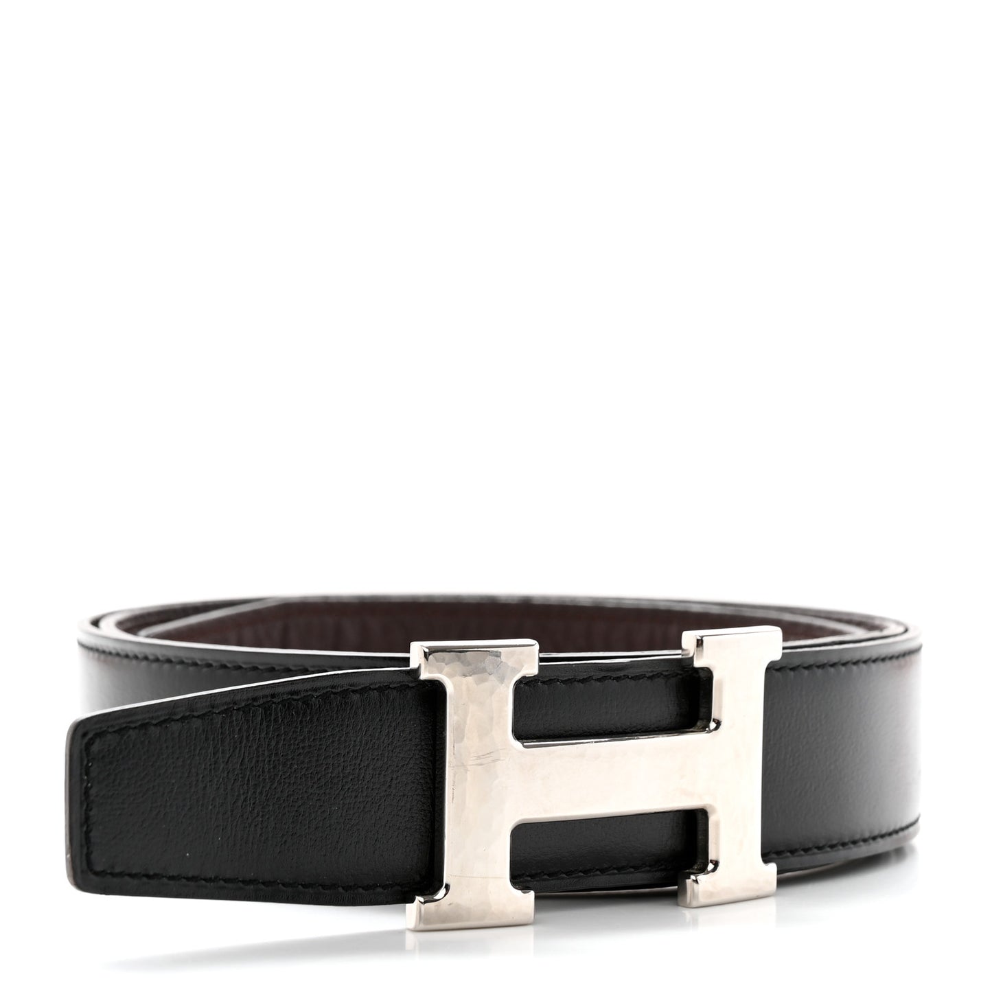 Box Togo Reversible 32mm H Belt Black Chocolate