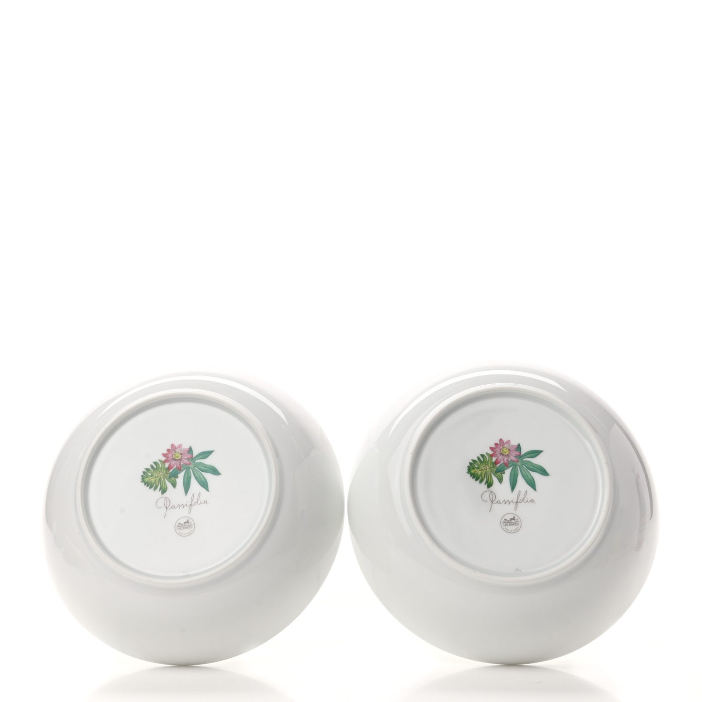 Porcelain Passifolia Cereal Bowl Set of 2