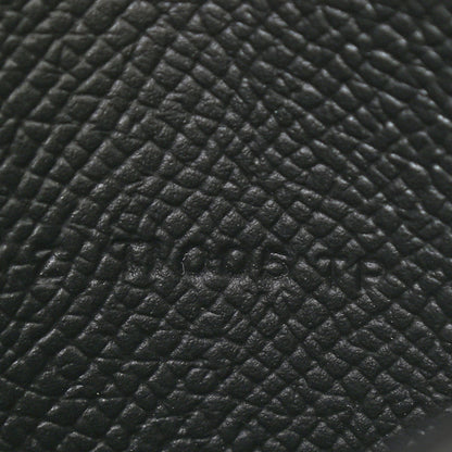 Hermes Epsom Bearn Compact Wallet Black 7 of 7