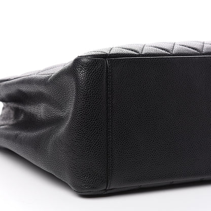 Chanel Caviar Quilted Grand Shopping Tote GST Black 8 of 9