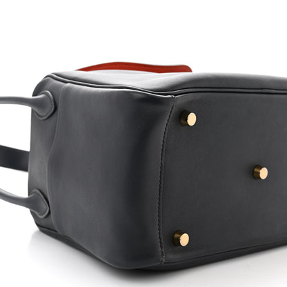 Hermes Swift Verso Lindy 26 Bleu Indigo Orange Poppy 9 of 10