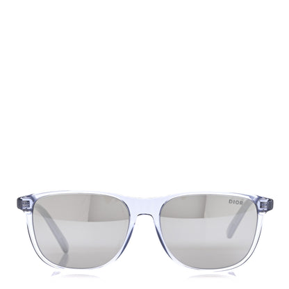 Christian Dior Acetate InDior S3I Rectangle Sunglasses Transparent Blue 3 of 6