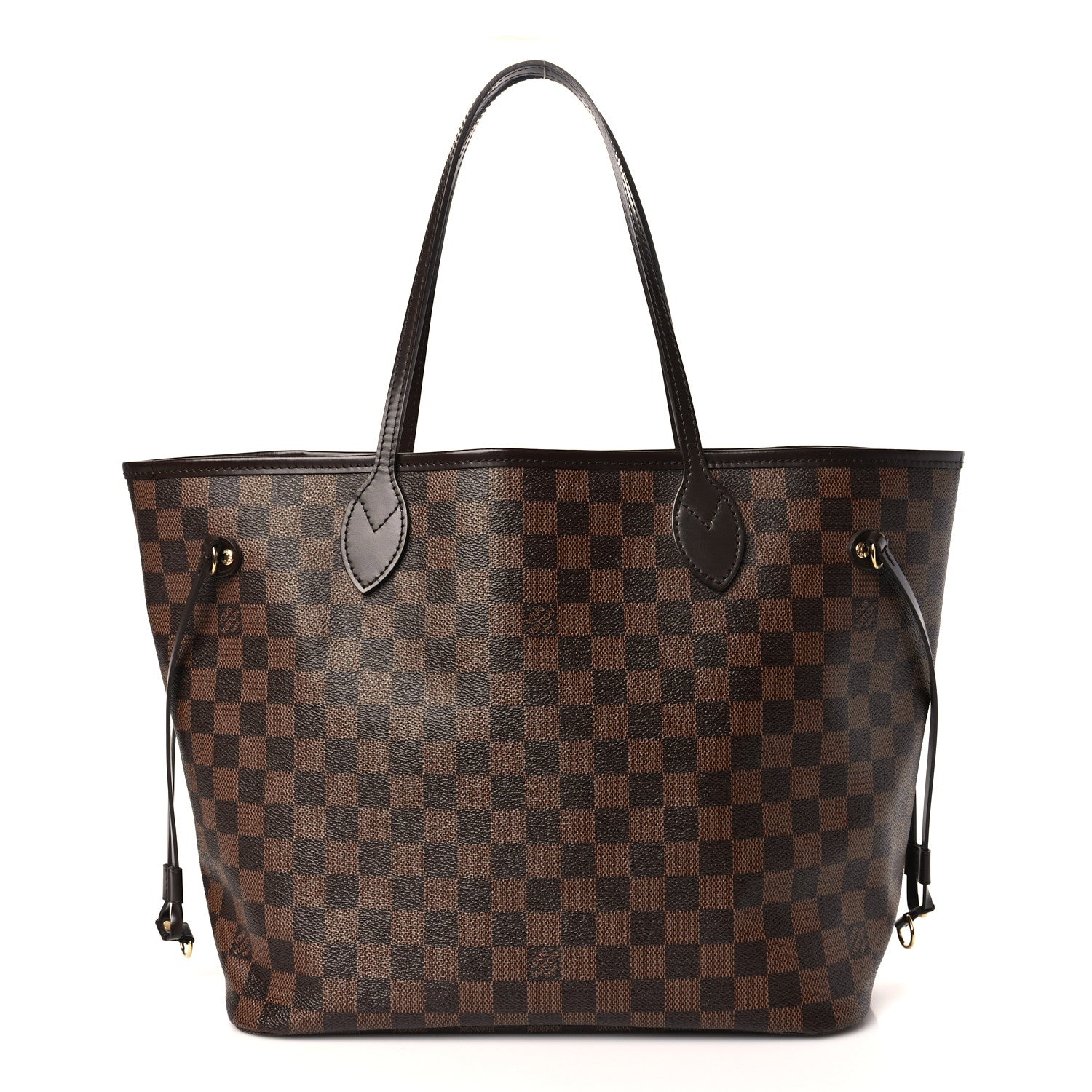 Louis Vuitton Damier Ebene Neo Neverfull MM Rose Ballerine 3 of 10