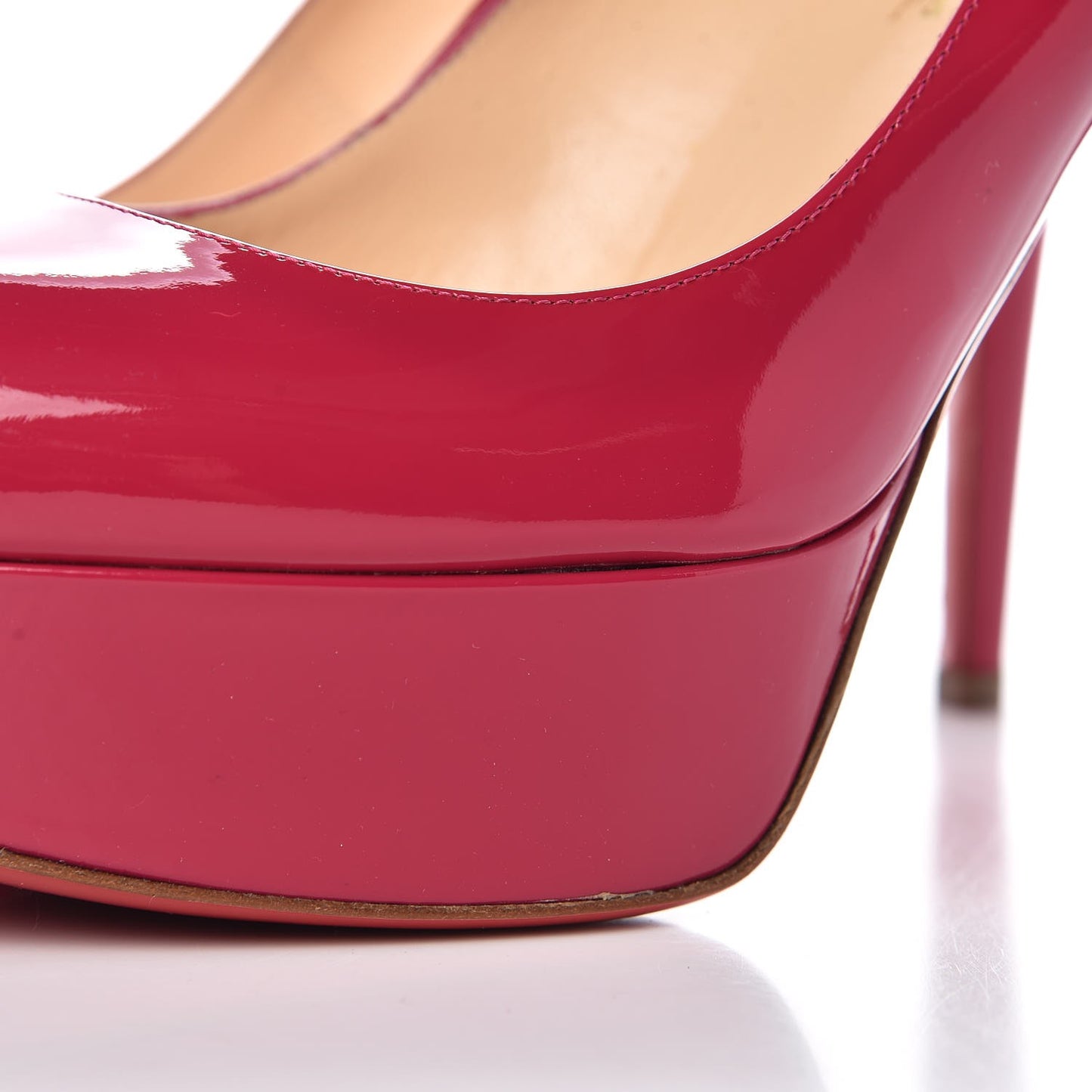 Patent Bianca 120 Pumps 39.5 Fuchsia
