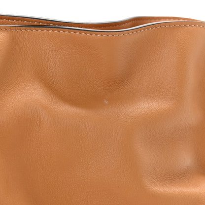 Loewe Calfskin Mini Flamenco Knot Clutch Warm Desert 10 of 10