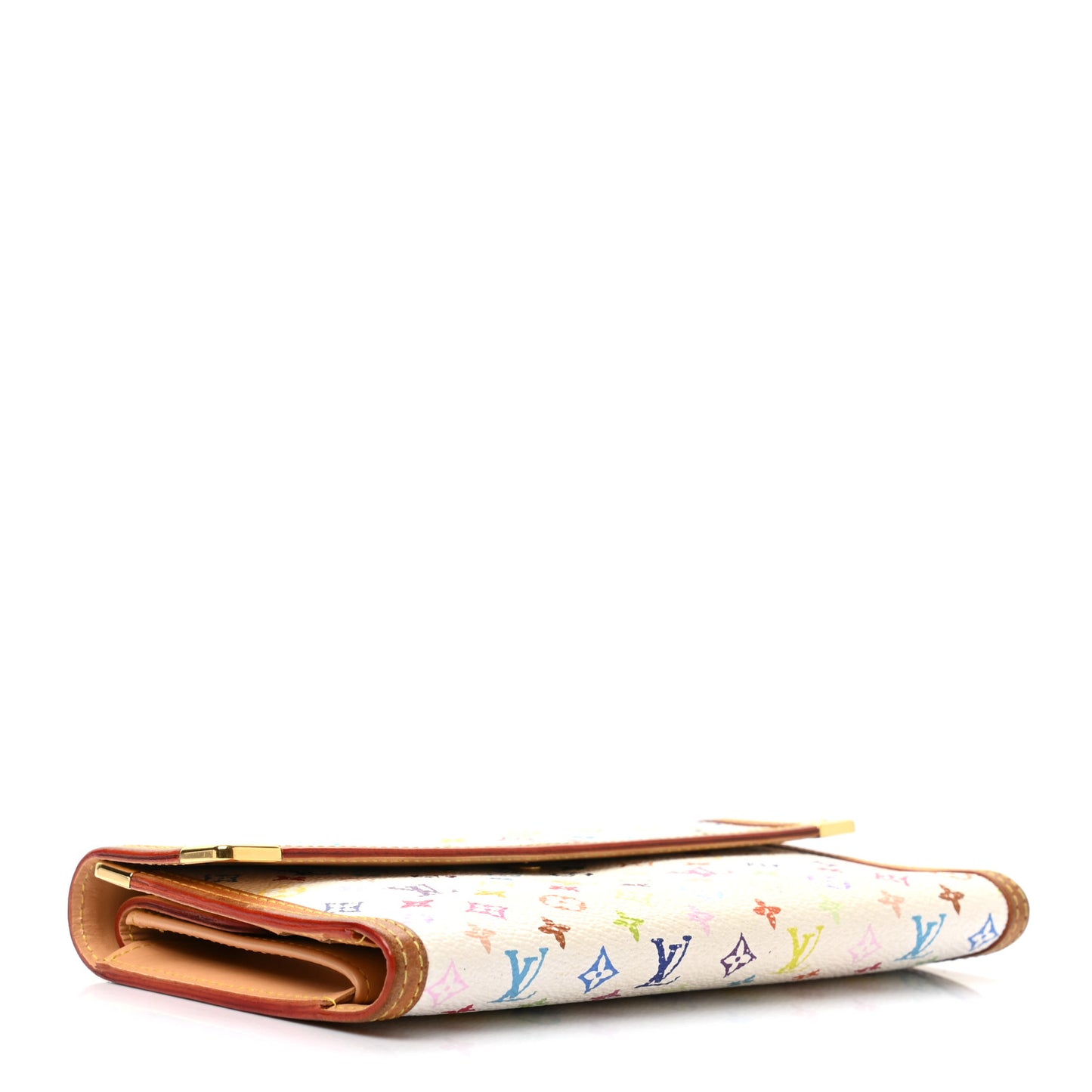 Monogram Multicolor Porte Tresor International Wallet White