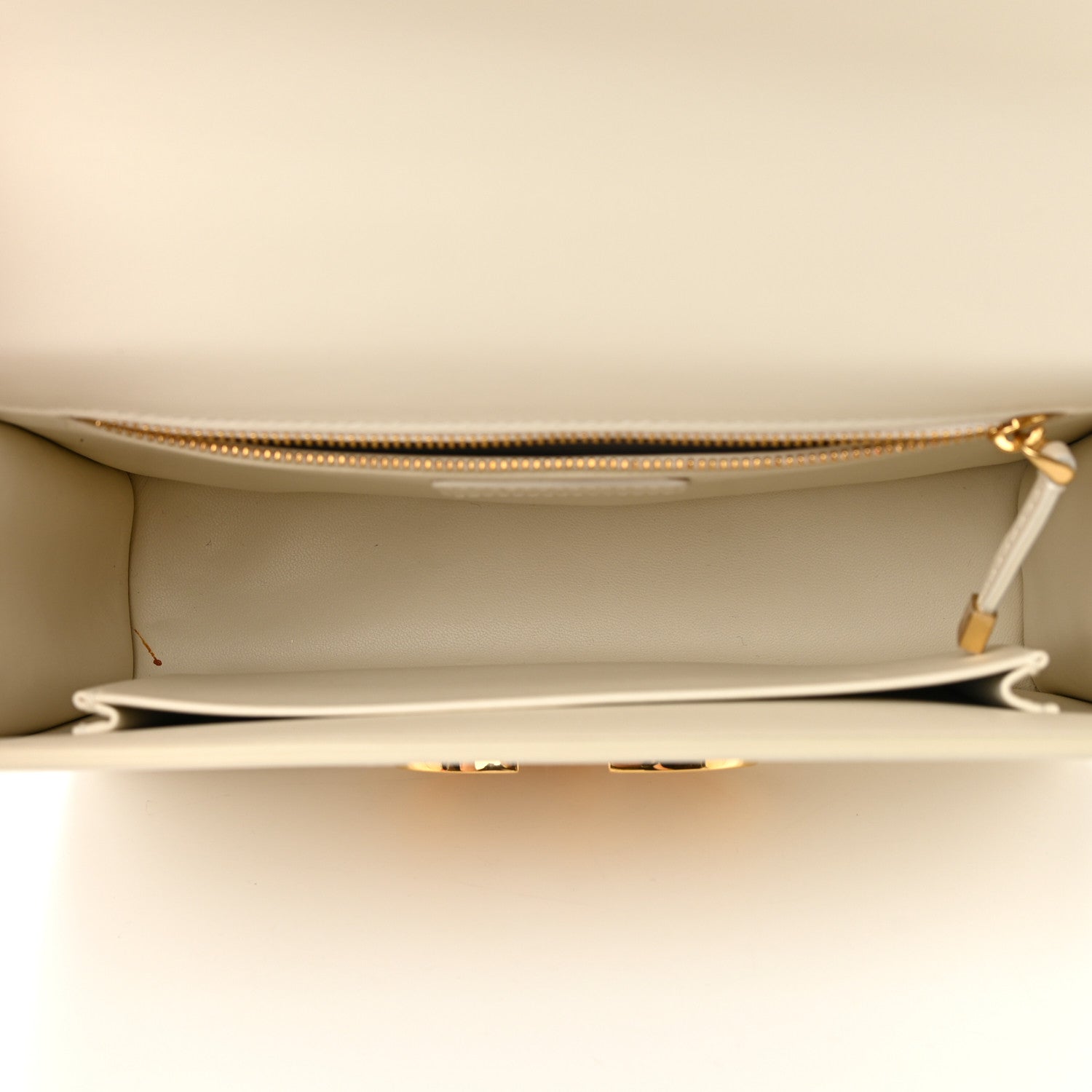 Christian Dior Box Calfskin 30 Montaigne Flap Bag Latte 5 of 16