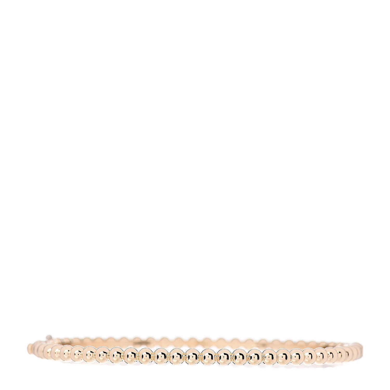 Van Cleef & Arpels 18K Yellow Gold Perlee Pearls of Gold Bracelet L 1 of 5
