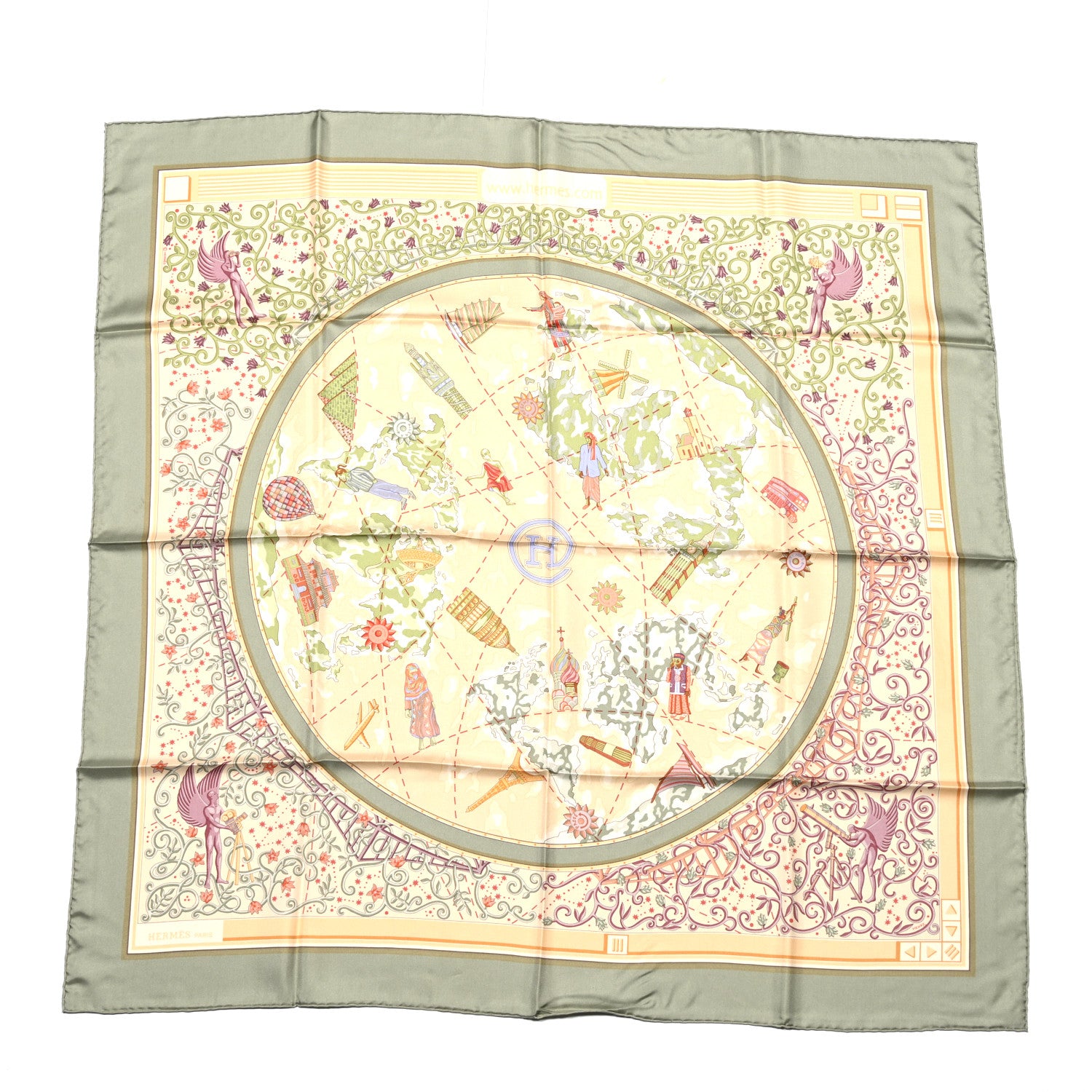 Hermes Silk www.hermes.com Scarf 90 1 of 5