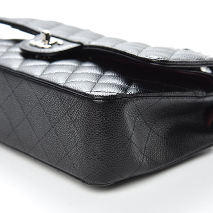 Chanel Caviar Quilted Medium Double Flap Black 9 of 9